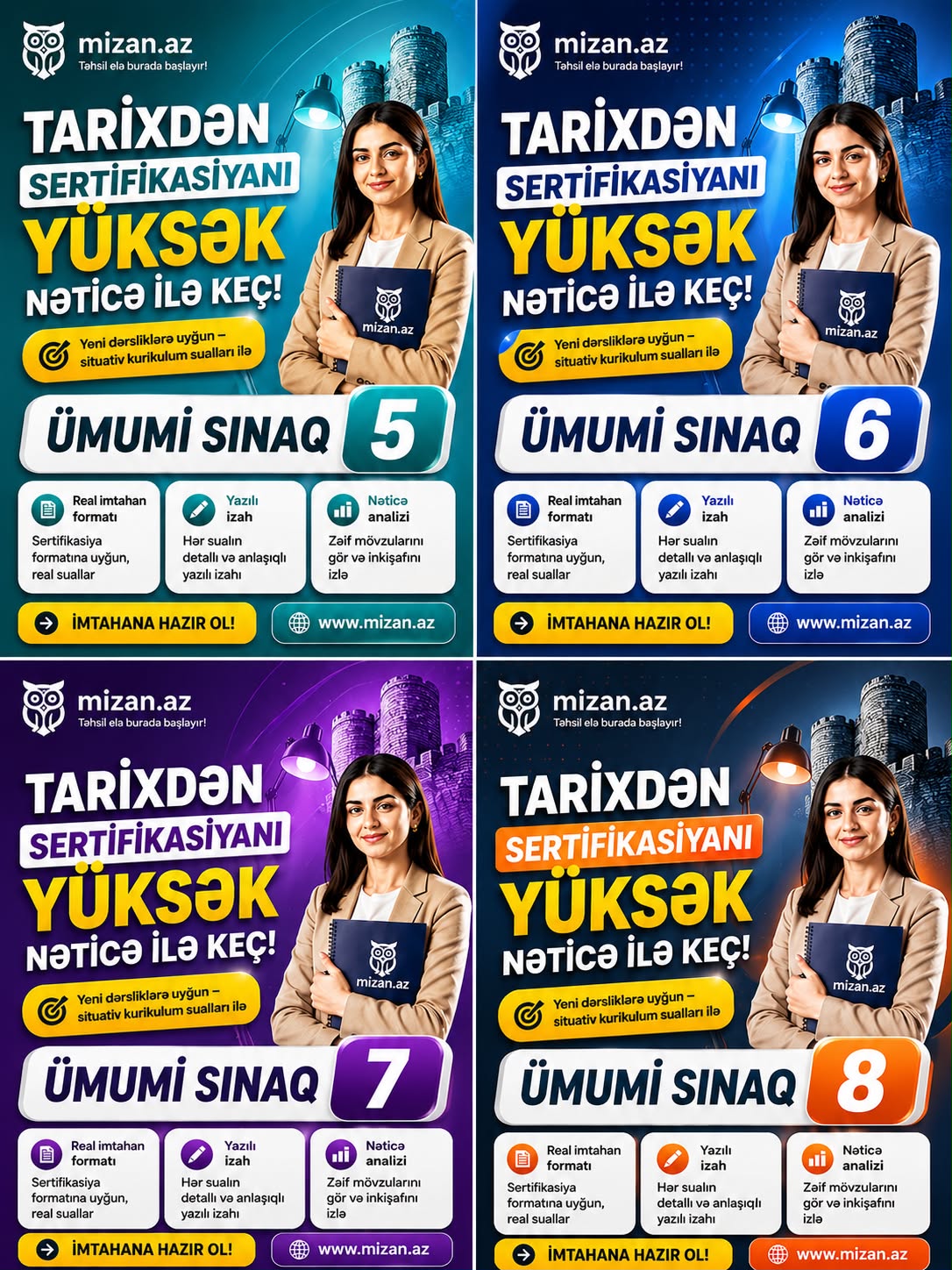 Tarix Sertifikasiya üçün Ümumi Sınaqlar